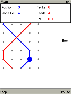 Simulate 'Bob Doubles' whilst waiting for your turn to ring. Then grap your rope and ring it better than anyone had expected!